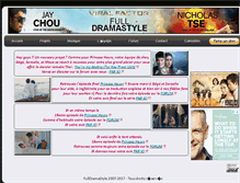 Tablet Screenshot of fulldramastyle.com